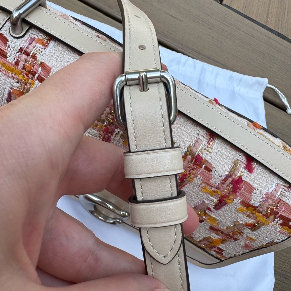 Coach Tweed Bandit Shoulder Bag CP153 - Picture 12 of 15